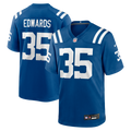 Indianapolis Colts Johnathan Edwards Royal Team Game Jersey product image 1, provided for visual reference and product