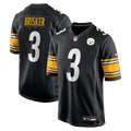 Pittsburgh Steelers Jaquan Brisker Black Team Game Jersey product image 1, provided for visual reference and product detail