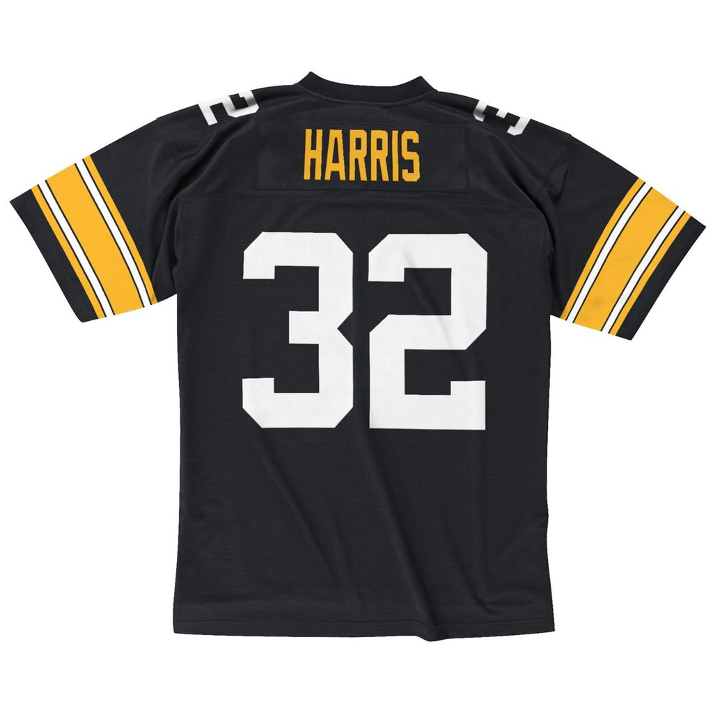 Pittsburgh Steelers Franco Harris White Legacy Replica Jersey product image 9, provided for visual reference and product