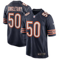 Chicago Bears Mike Singletary Navy Game Retired Player Jersey product image 1, provided for visual reference and product