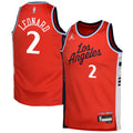 Kawhi Leonard Los Angeles Clippers Statement Jersey - Youth product image 1, provided for visual reference and product