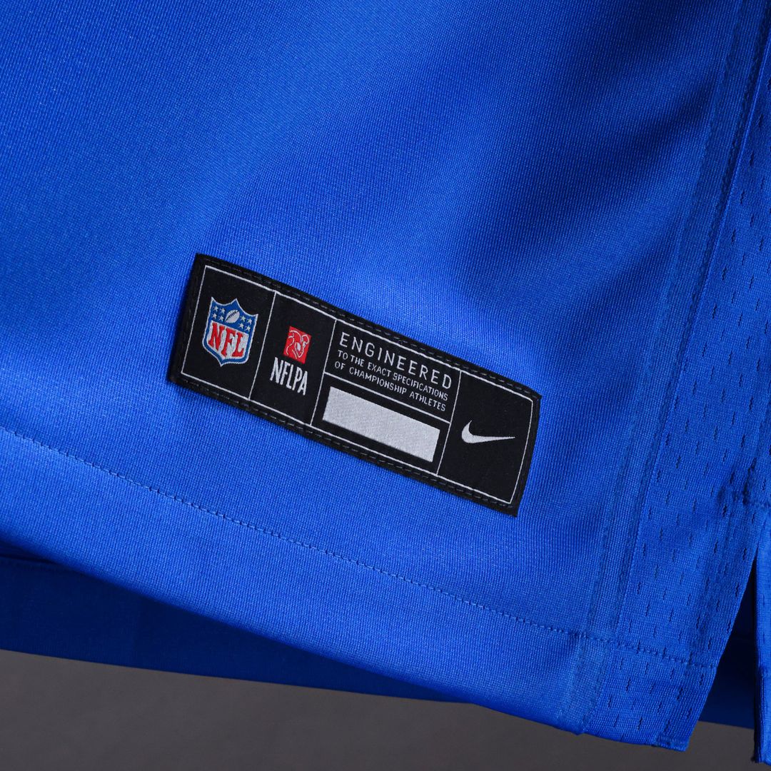 Los Angeles Rams Ty Simpson Royal Team Game Jersey product image 7, provided for visual reference and product detail review