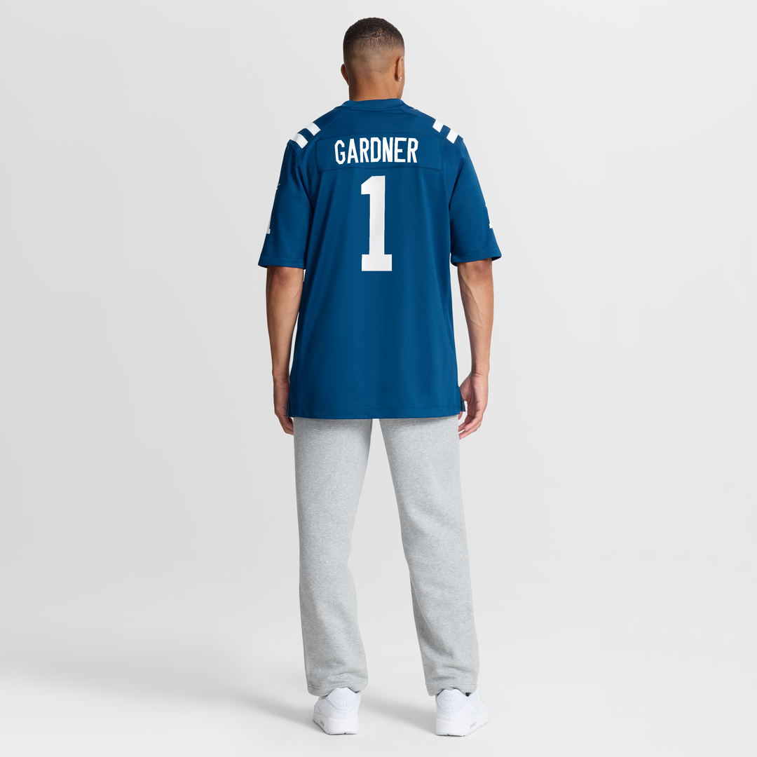 Indianapolis Colts Ahmad Sauce Gardner Royal Team Game Jersey product image 8, provided for visual reference and product