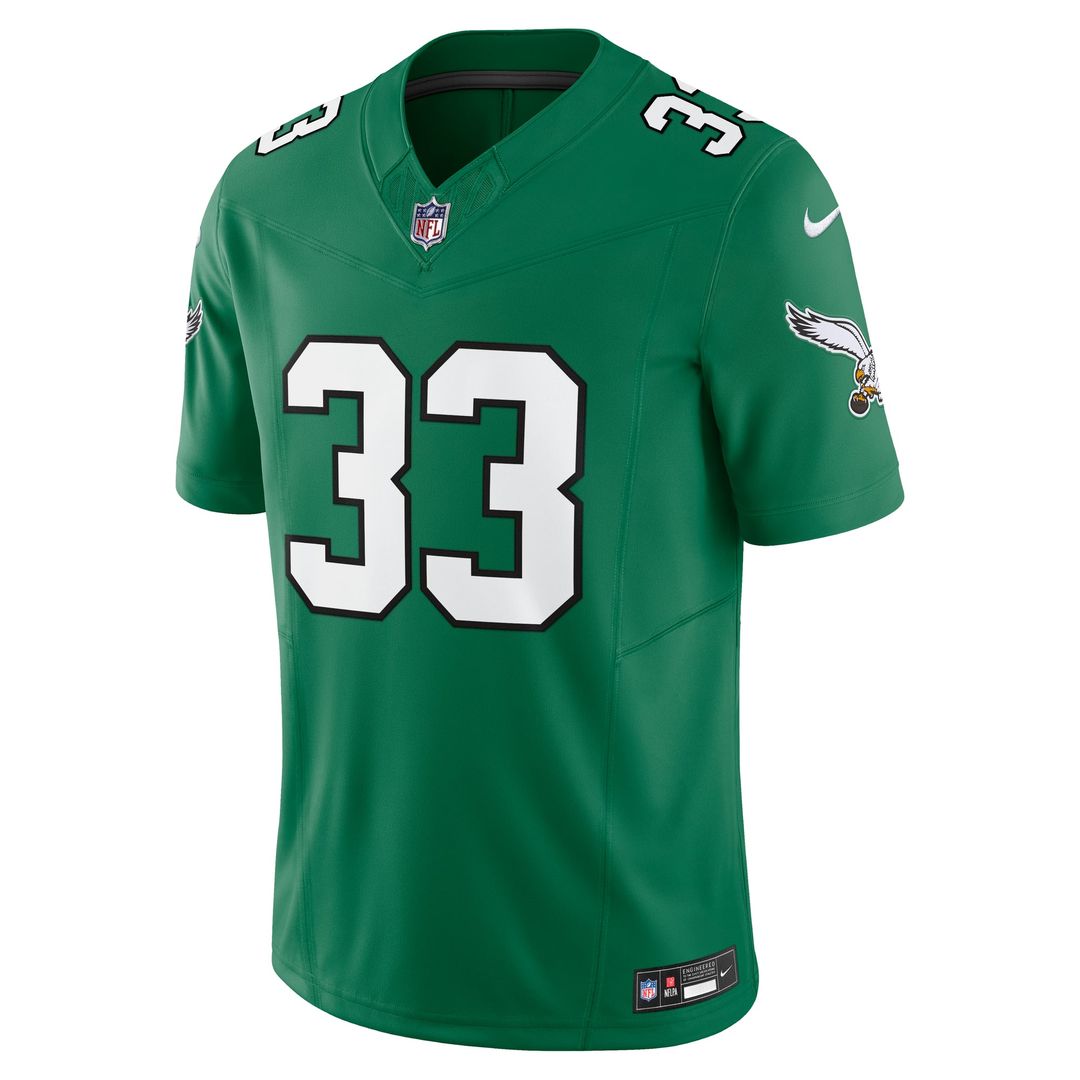 Philadelphia Eagles Cooper DeJean Midnight Green Team Vapor F.U.S.E. Limited Jersey product image 8, provided for visual