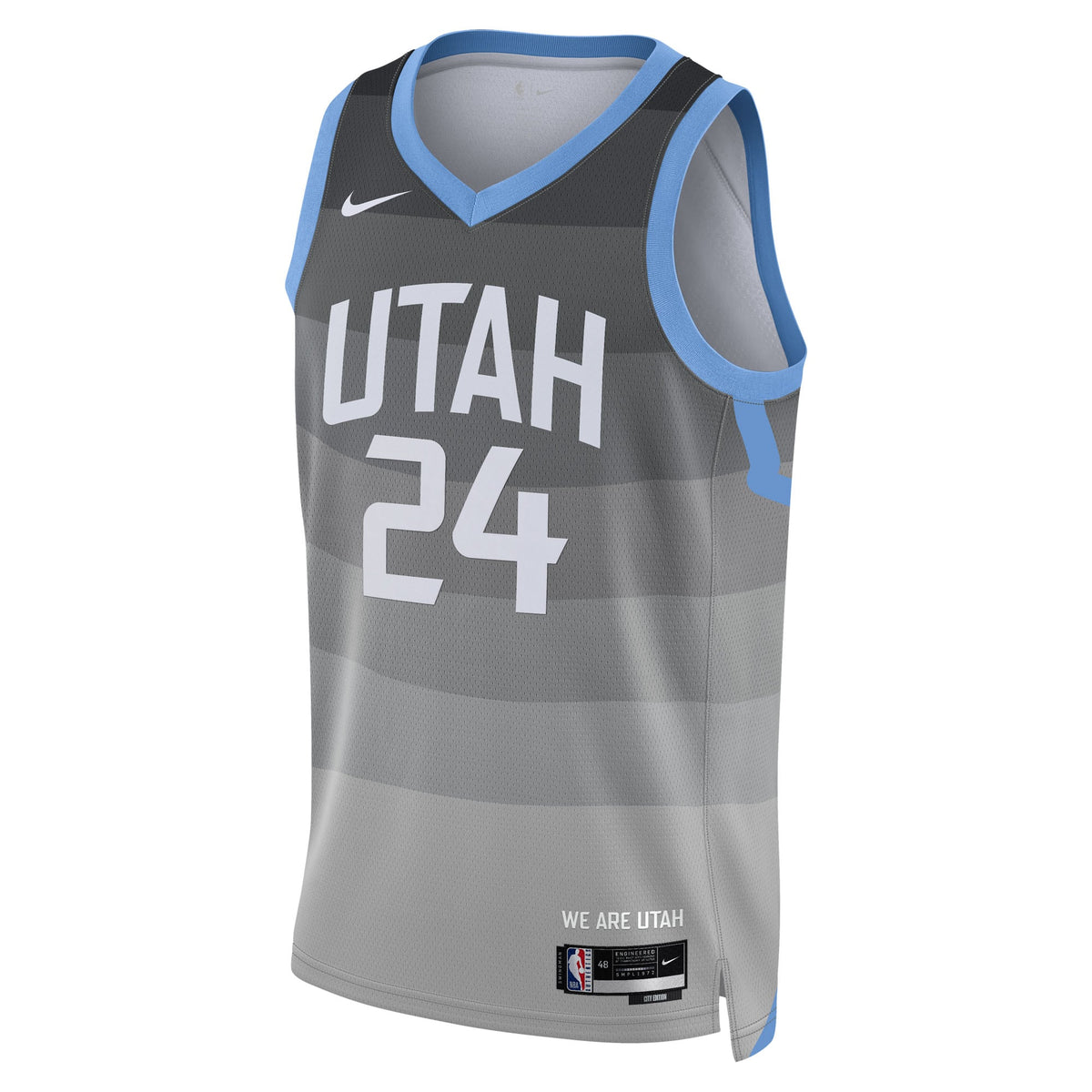 Utah Jazz Nike 2025/26 City Edition Swingman Jersey - Gray product image 3