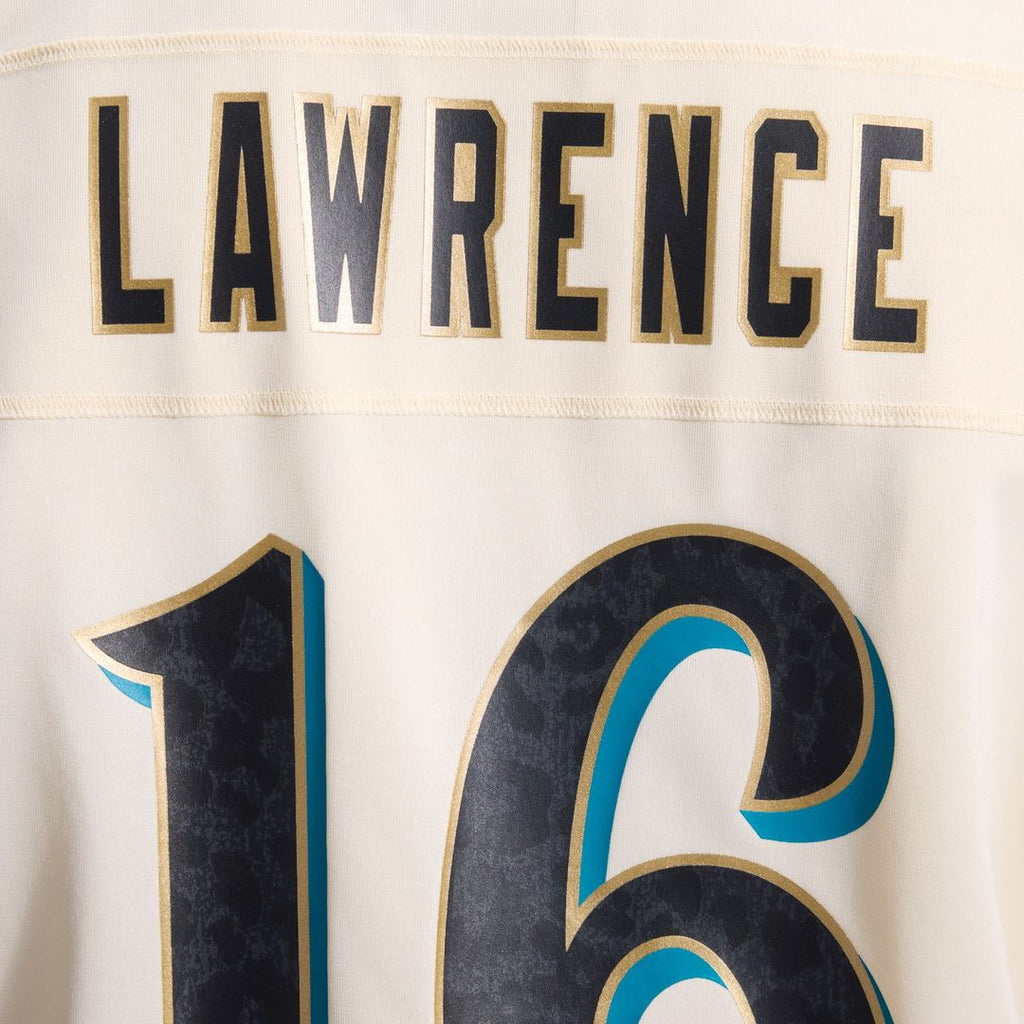Jacksonville Jaguars Trevor Lawrence Natural 2026 Rivalries Collection Game Jersey product image 18, provided for visual