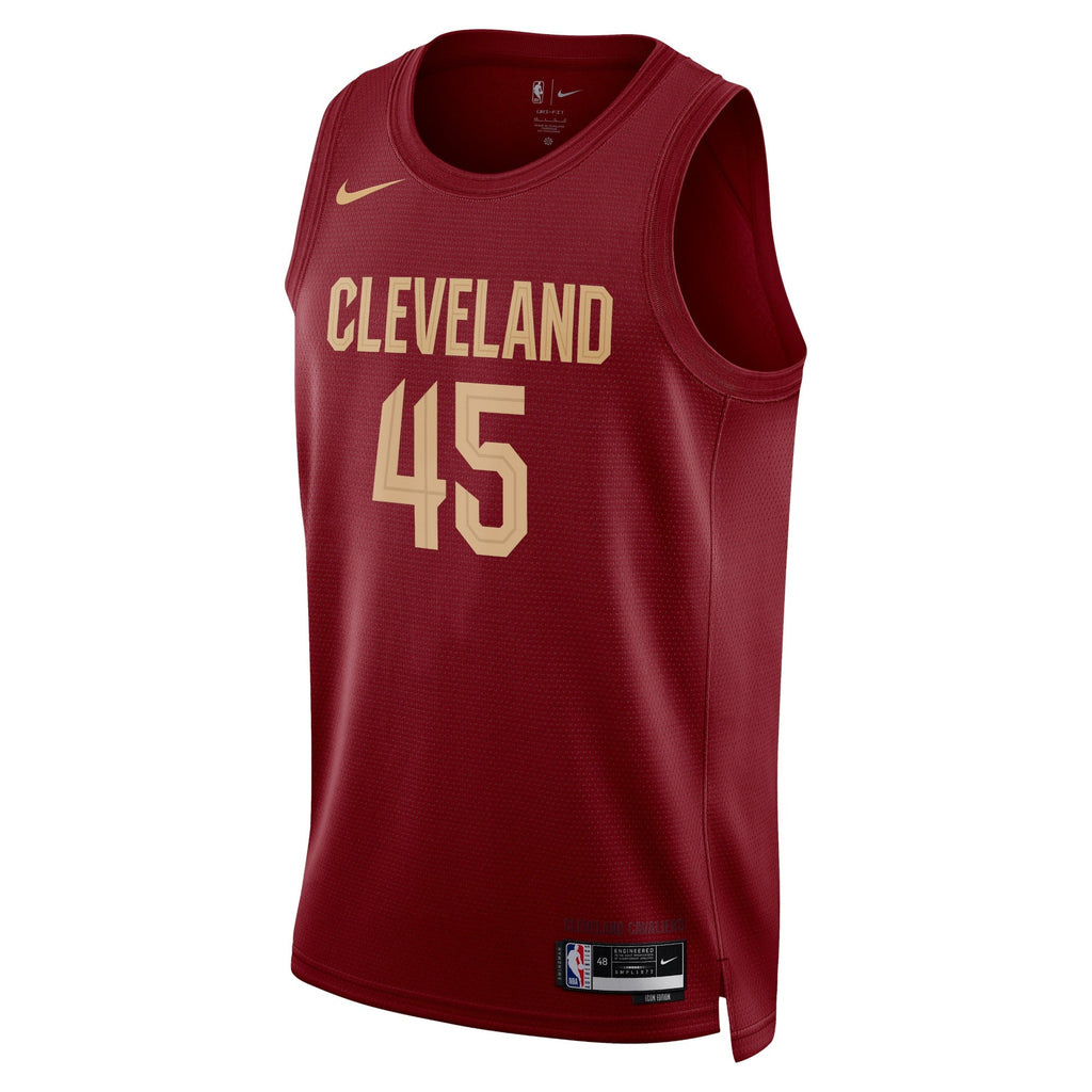 Donovan Mitchell Cleveland Cavaliers Icon Edition Swingman Jersey - Maroon - Unisex product image 2, provided for visual