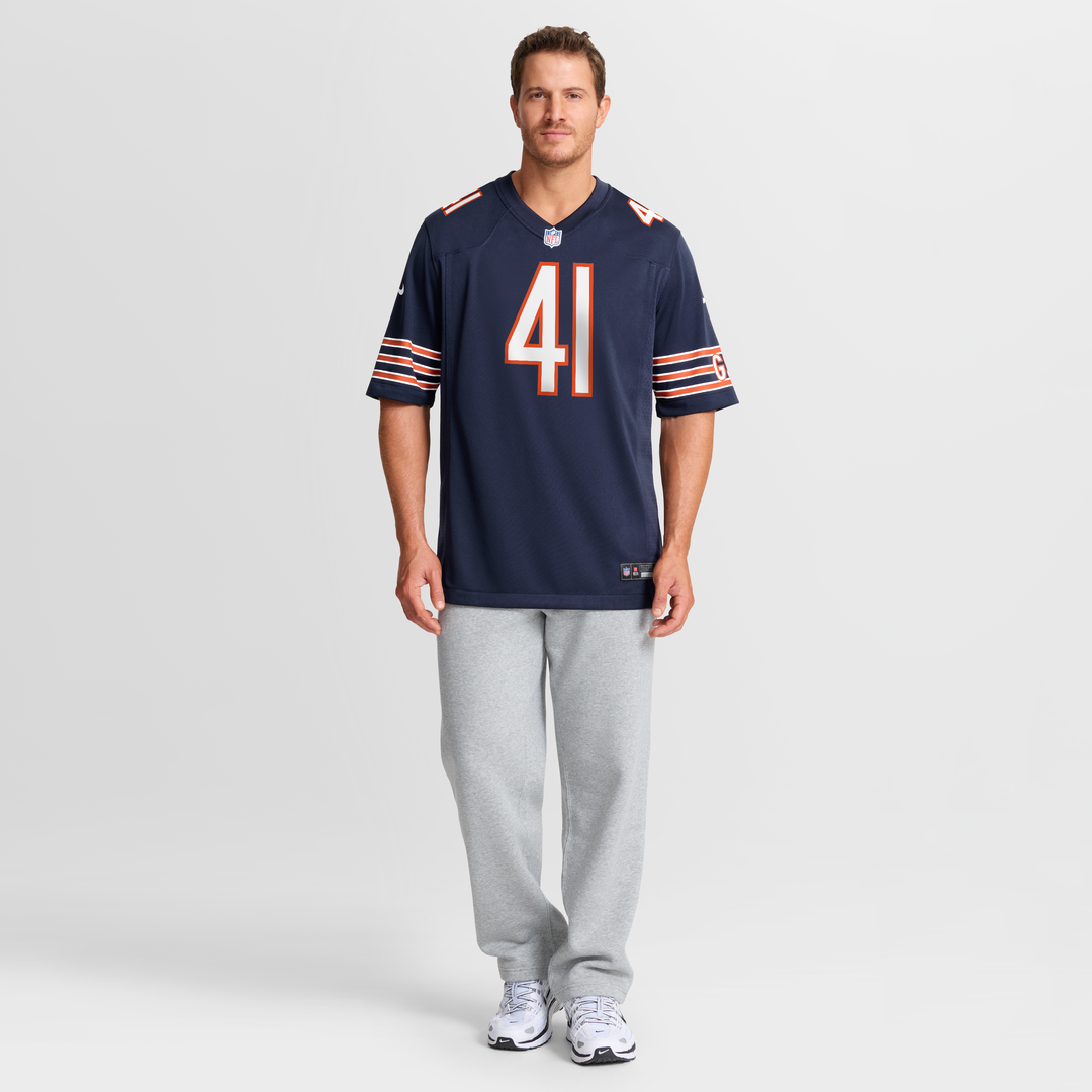 Chicago Bears Brian Piccolo Navy Game Retired Player Jersey product image 7, provided for visual reference and product