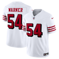 San Francisco 49ers Fred Warner White Alternate Vapor F.U.S.E. Stitched Limited Jersey product image 1, provided for visual