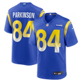 Los Angeles Rams Colby Parkinson Royal Team Game Jersey product image 1, provided for visual reference and product detail