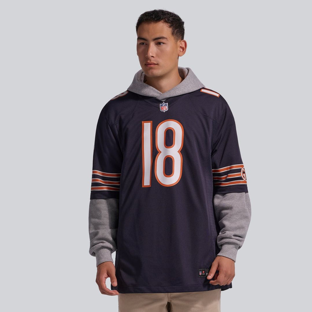 Chicago Bears Caleb Williams White First Round Pick Player Game Jersey product image 14, provided for visual reference and