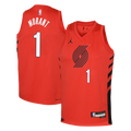 Ja Morant Portland Trail Blazers Statement Edition Swingman Jersey - Red - Youth product image 1, provided for visual