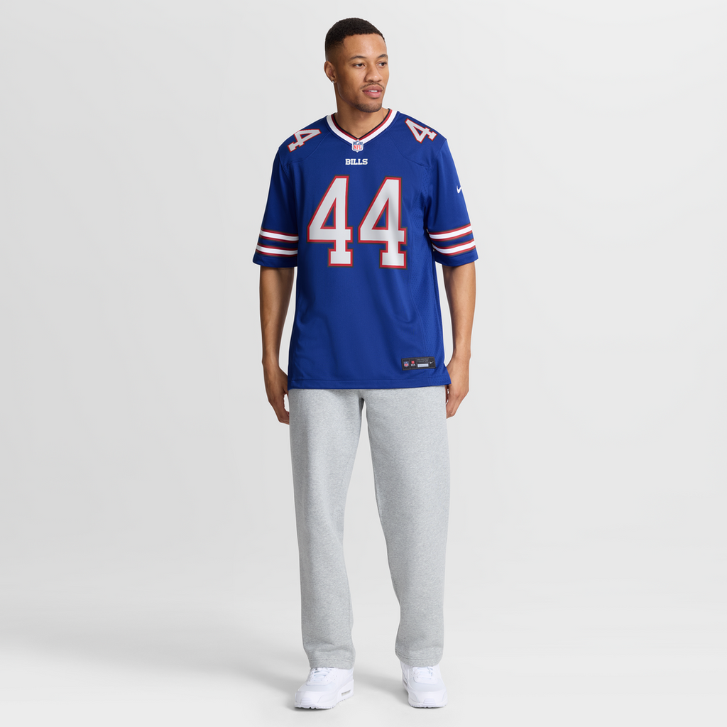 Buffalo Bills Joe Andreessen Royal Game Jersey product image 7, provided for visual reference and product detail review
