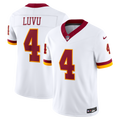 Washington Commanders Frankie Luvu White Vapor F.U.S.E. Stitched Limited Jersey product image 1, provided for visual