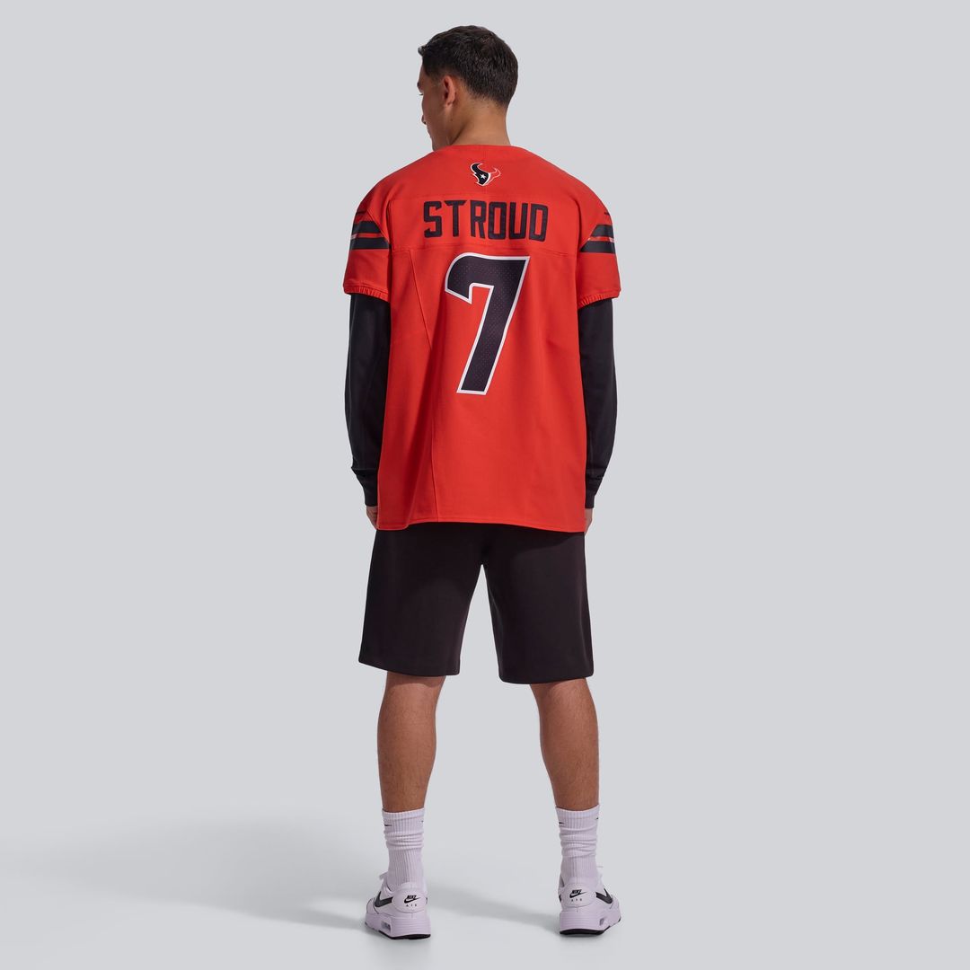 Houston Texans C.J. Stroud Red Alternate Vapor F.U.S.E. Elite Jersey product image 19, provided for visual reference and