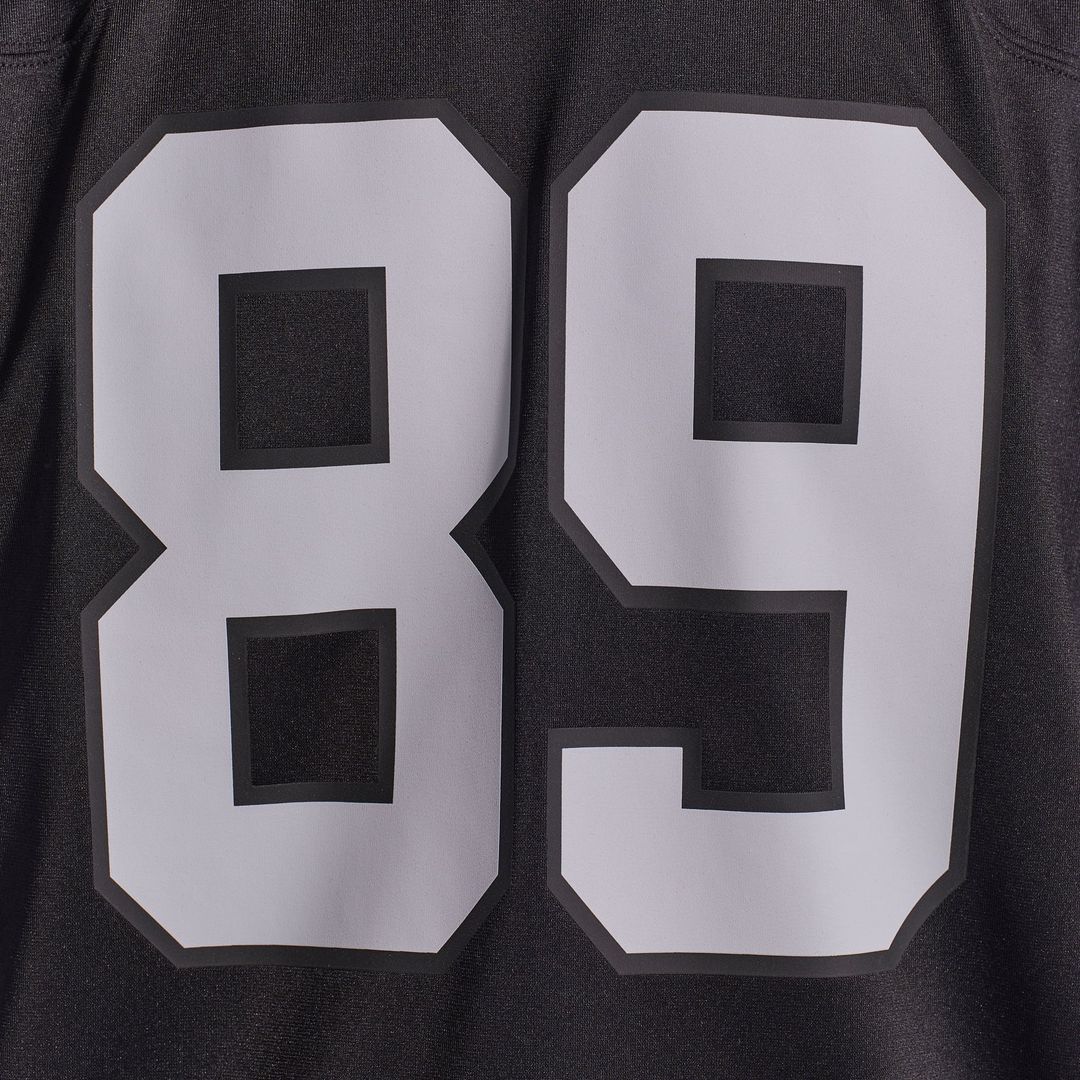 Las Vegas Raiders Brock Bowers Black Player Game Jersey product image 11, provided for visual reference and product detail