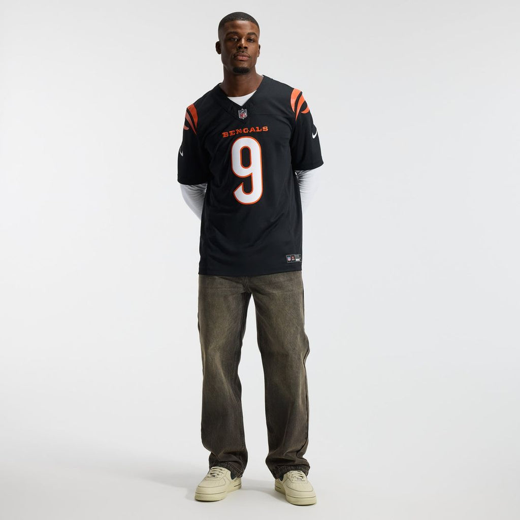 Cincinnati Bengals Joe Burrow White Vapor F.U.S.E. Stitched Limited Jersey product image 10, provided for visual reference