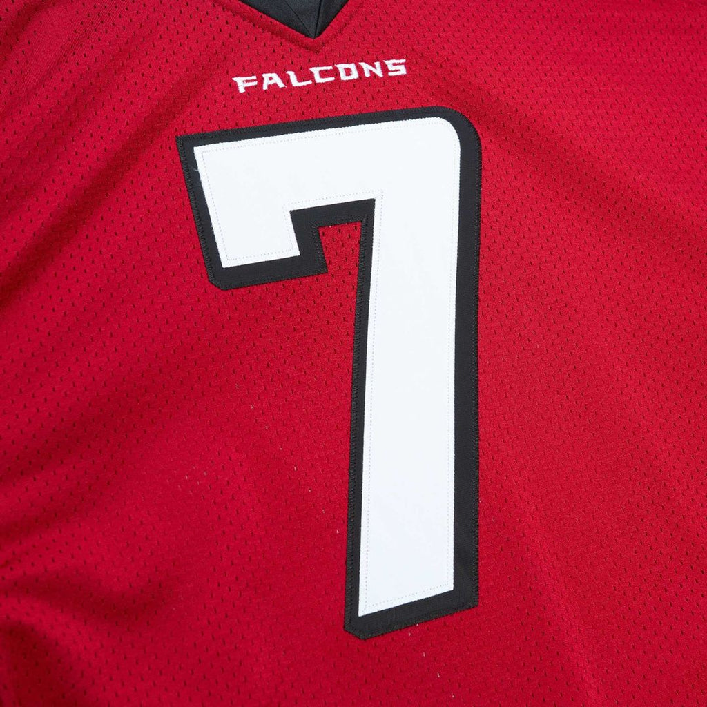 Atlanta Falcons 2003 Michael Vick Red Authentic Throwback Retired Player Jersey product image 4, provided for visual