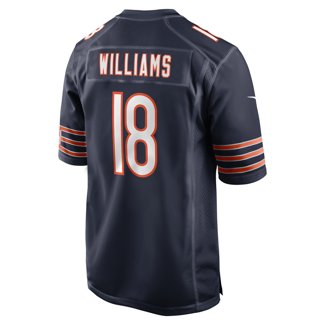 Chicago Bears Caleb Williams White First Round Pick Player Game Jersey product image 19, provided for visual reference and