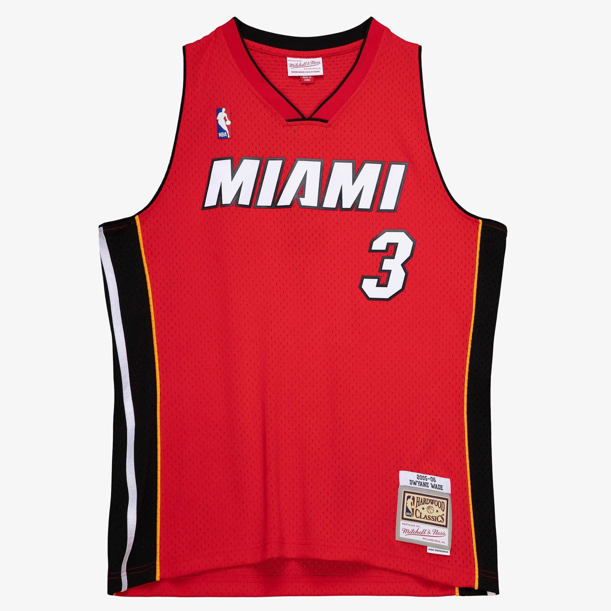 Miami Heat Swingman Basketball Jersey Alternate Dwayne Wade 2005 - 06 product image 1, provided for visual reference and