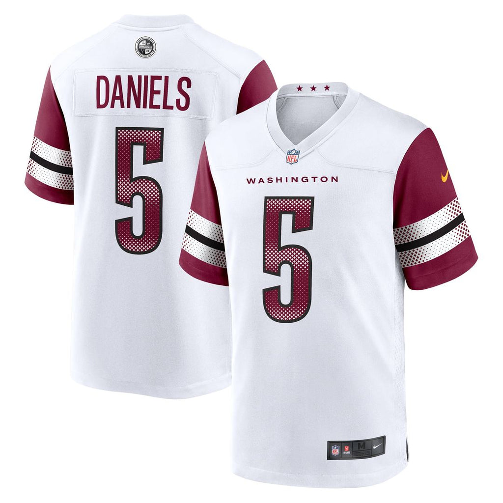 Washington Commanders Jayden Daniels Burgundy Player Game Jersey product image 21, provided for visual reference and product