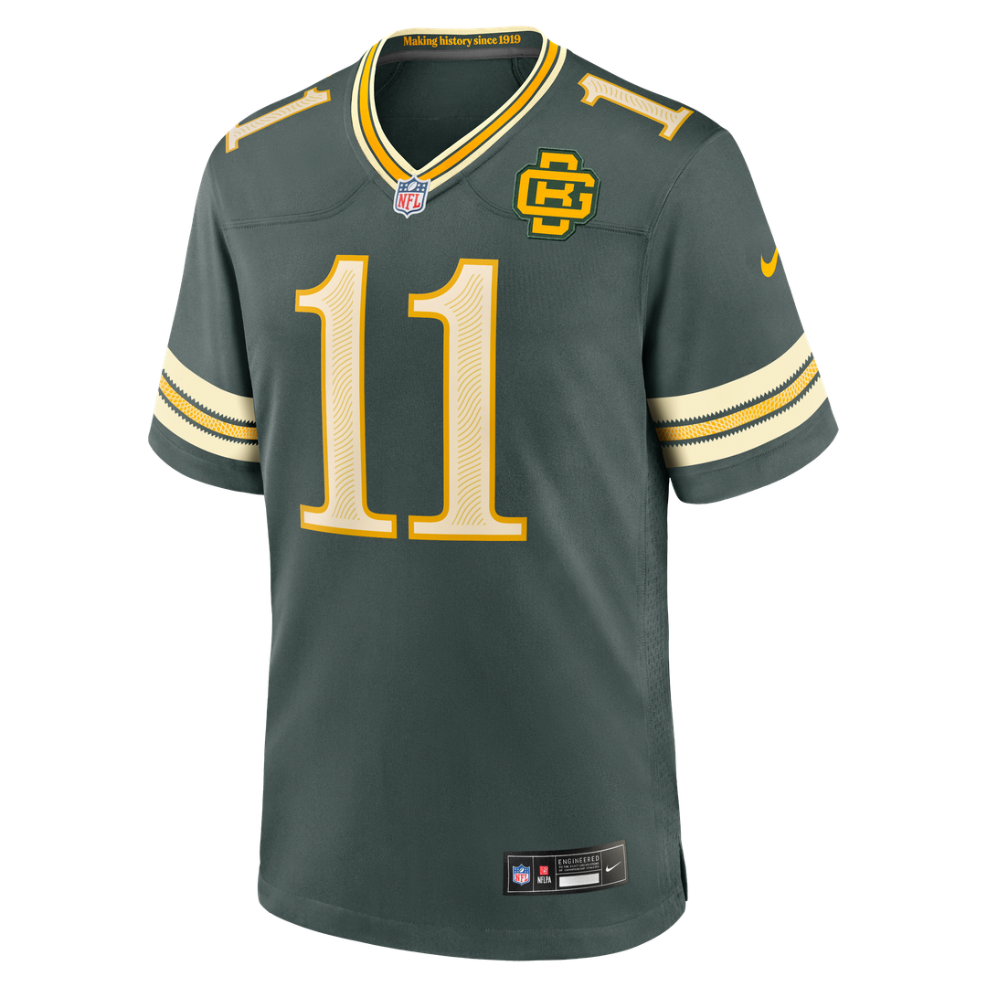 Green Bay Packers Jayden Reed Green 2026 Rivalries Collection Game Jersey product image 6, provided for visual reference and