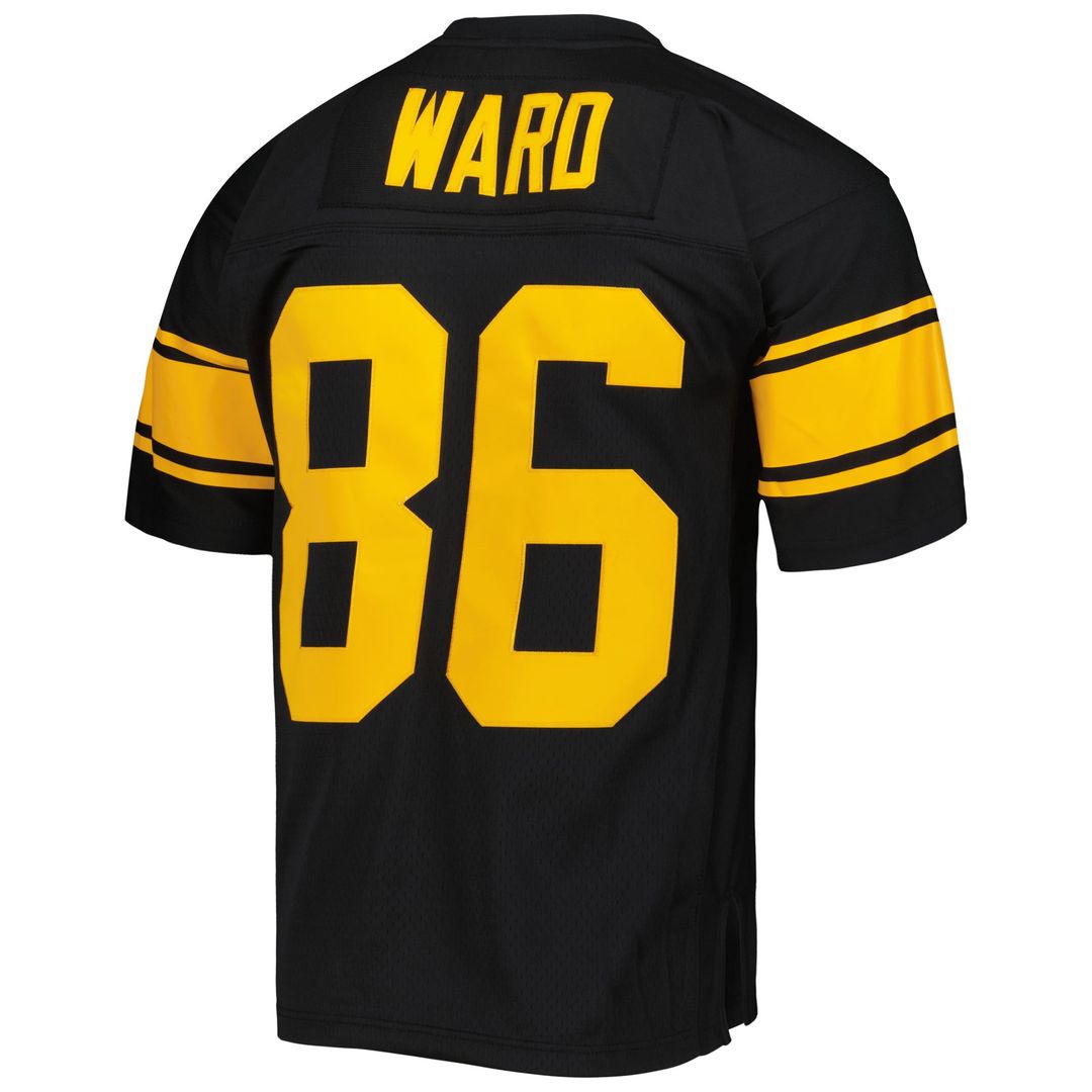 Pittsburgh Steelers Hines Ward Black Legacy Replica Jersey product image 3, provided for visual reference and product detail