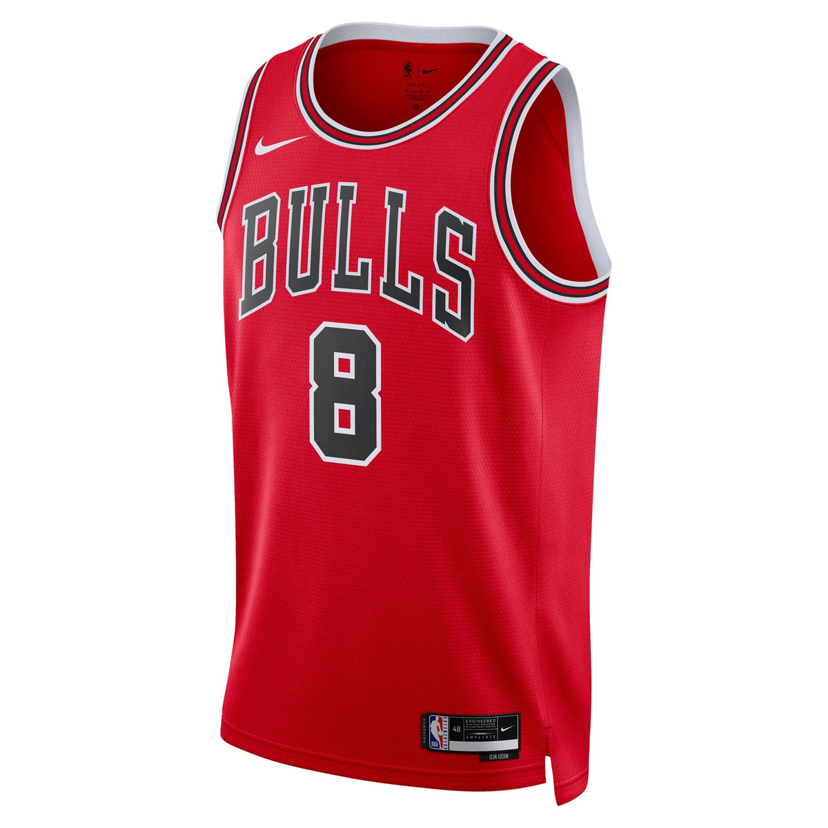 Chicago Bulls Nike Icon Edition Swingman Jersey - Red product image 3