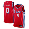 Tyrese Maxey Philadelphia 76ers Statement Edition Swingman Jersey - Red - Unisex product image 1, provided for visual