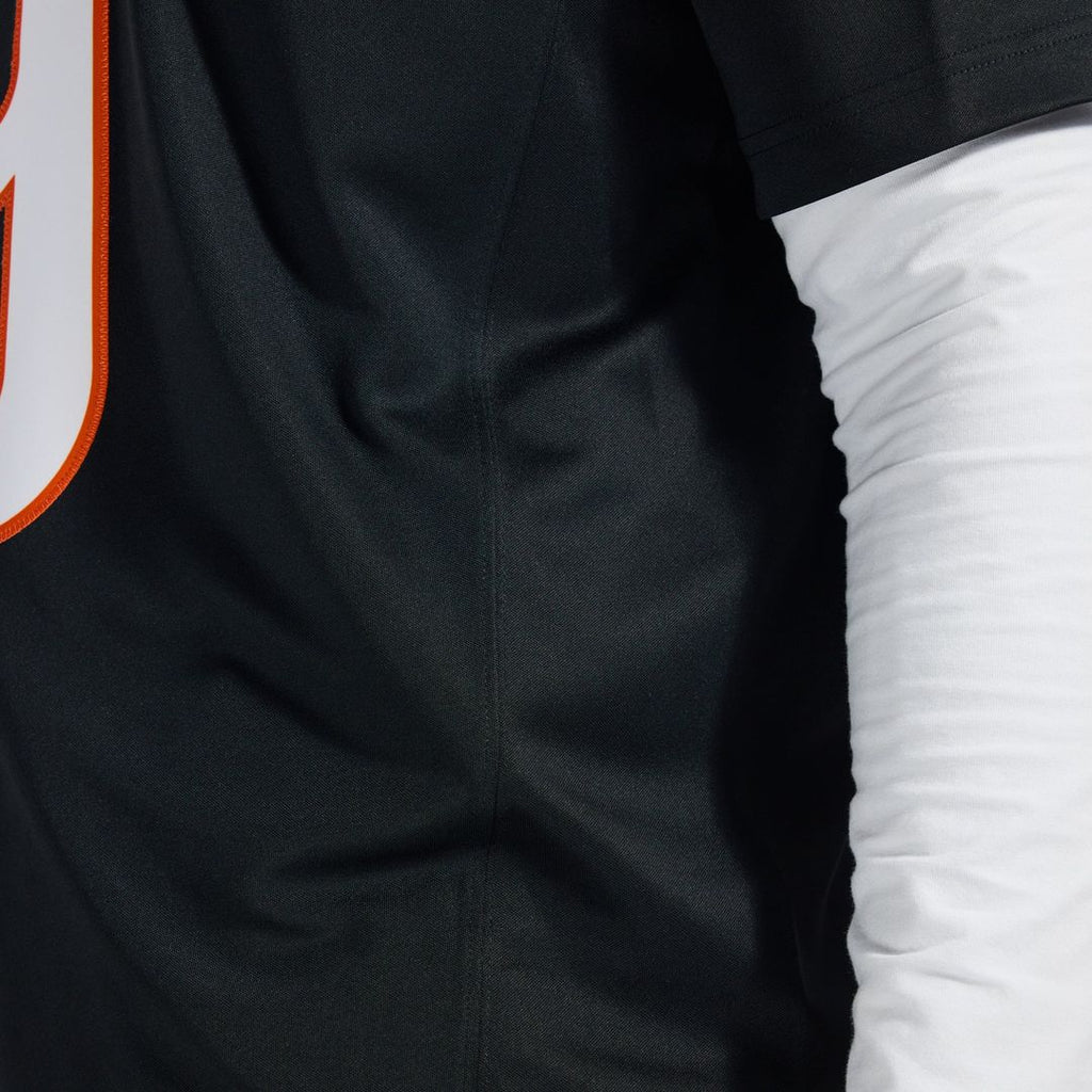 Cincinnati Bengals Joe Burrow Black Team Vapor F.U.S.E. Stitched Limited Jersey product image 26, provided for visual