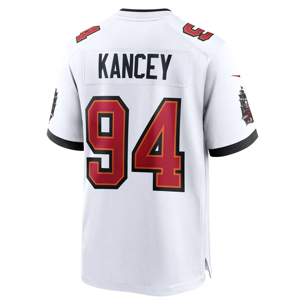 Tampa Bay Buccaneers Calijah Kancey Orange Alternate Game Jersey product image 15, provided for visual reference and product
