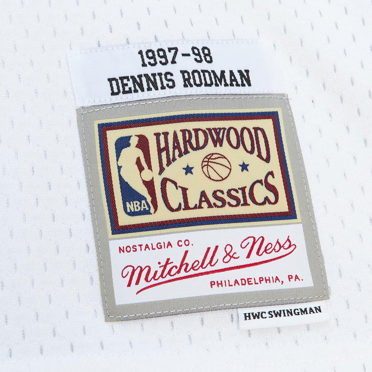 Chicago Bulls Mitchell & Ness Dennis Rodman 1997 Cracked product image 6