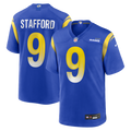 Los Angeles Rams Matthew Stafford Royal Player Game Jersey product image 1, provided for visual reference and product detail