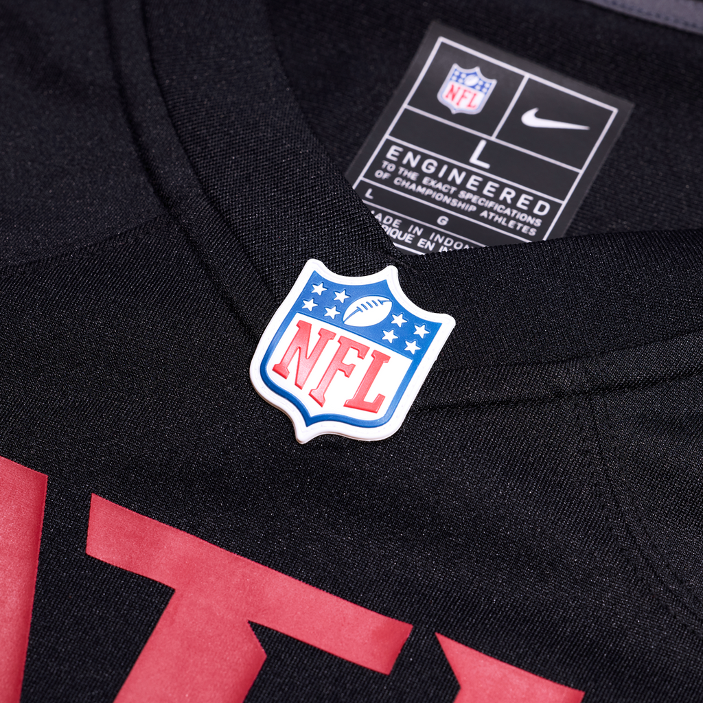 Atlanta Falcons Jalon Walker Black Team Game Jersey product image 4, provided for visual reference and product detail review