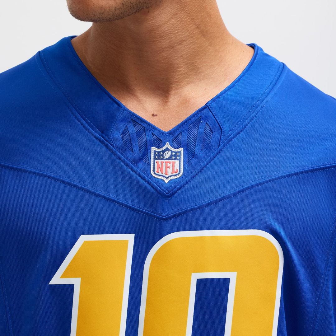 Los Angeles Chargers Justin Herbert Gold Alternate Charger Power Vapor F.U.S.E. Limited Jersey product image 13, provided