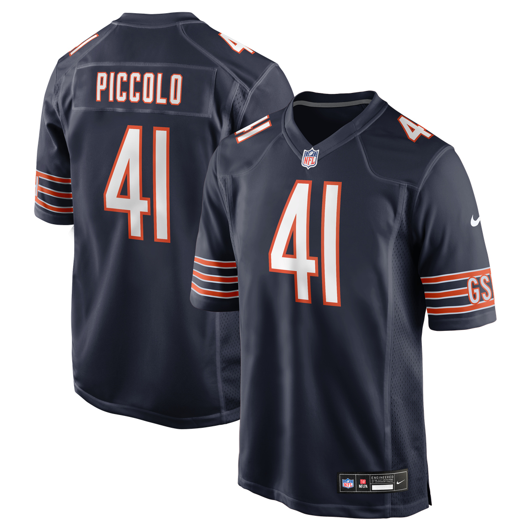 Chicago Bears Brian Piccolo Navy Game Retired Player Jersey product image 1, provided for visual reference and product