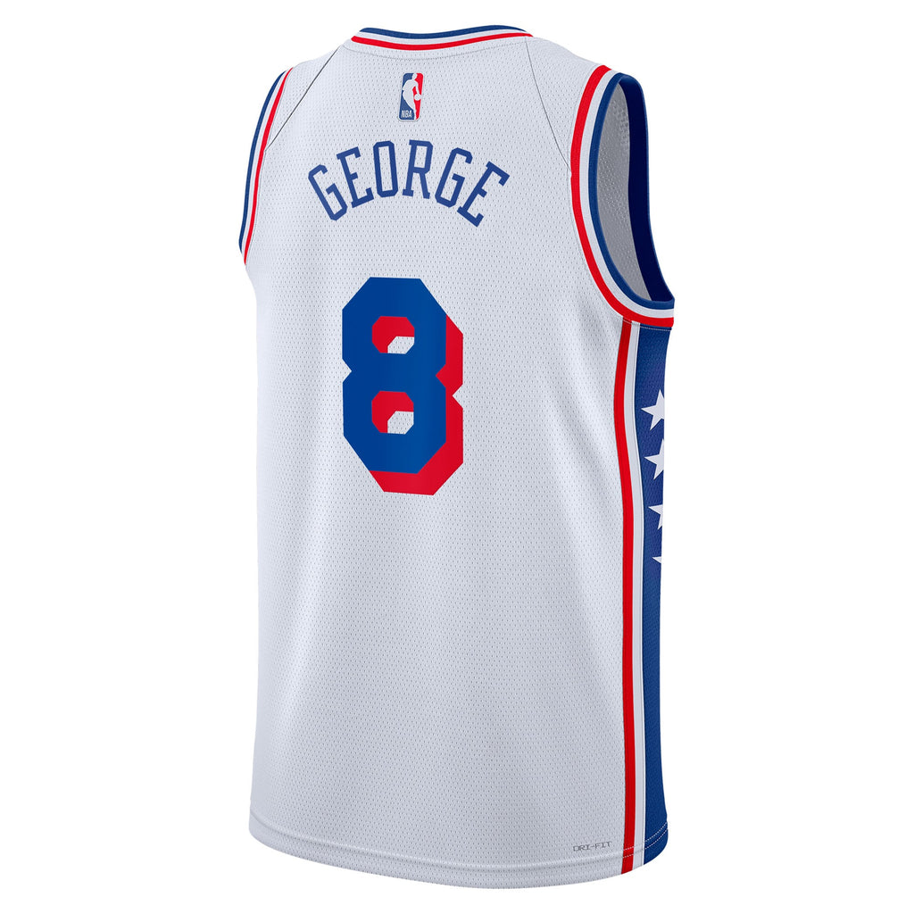 Philadelphia 76ers Nike Association Edition Swingman Jersey product image 4
