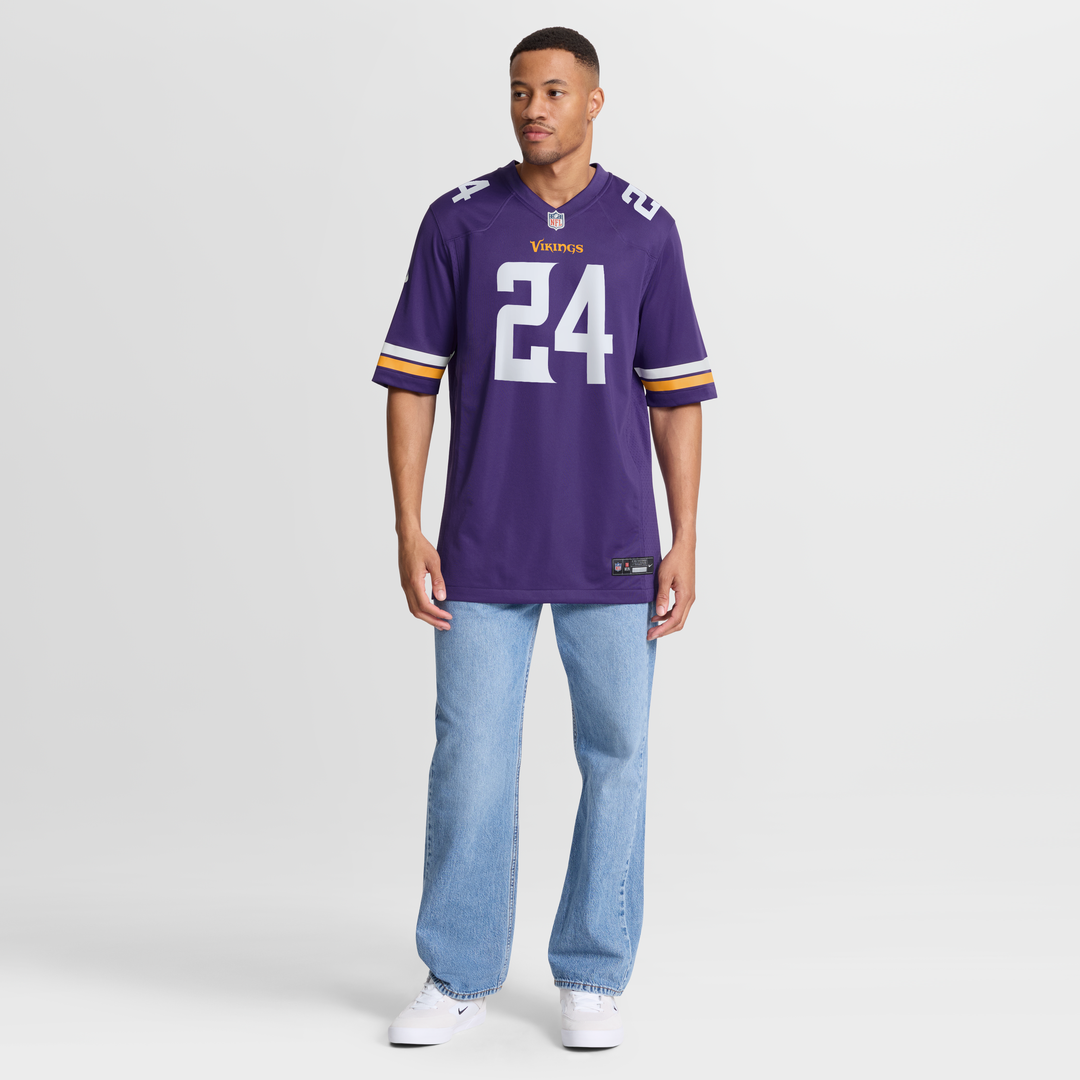 Minnesota Vikings Jay Ward Purple Team Game Jersey product image 7, provided for visual reference and product detail review