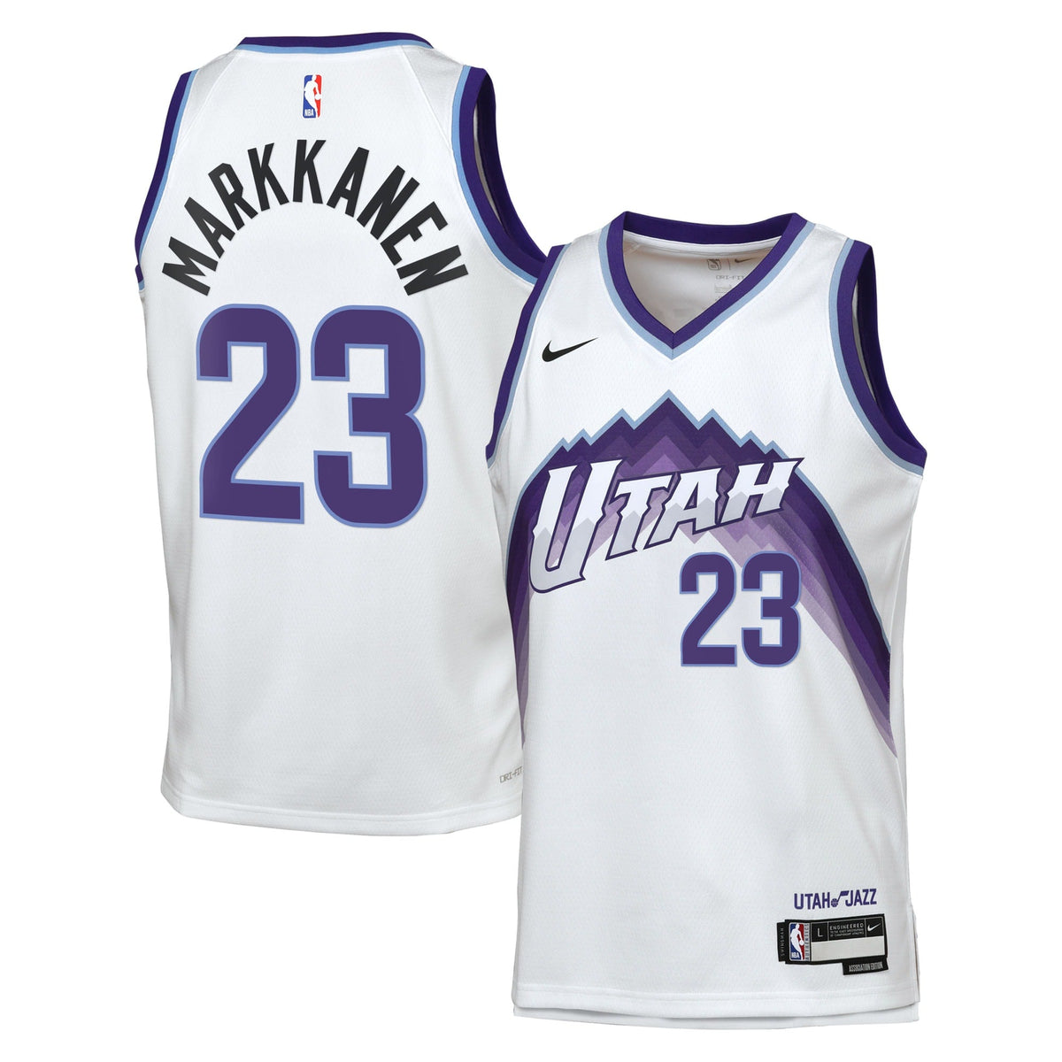 Utah Jazz Nike Replica Association Edition Swingman Jersey product image 2