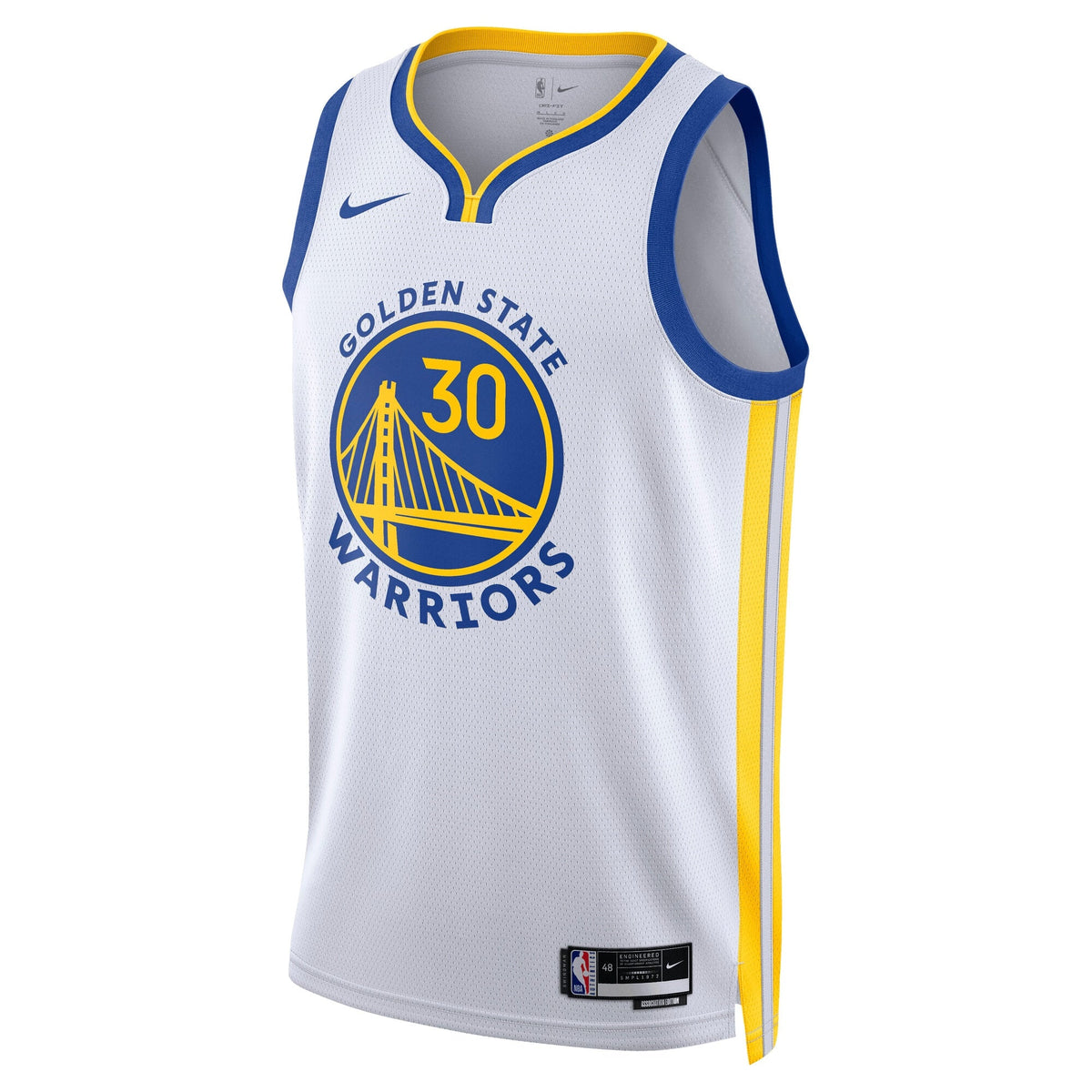 Golden State Warriors Association Swingman Jersey - Stephen Curry - Unisex product image 3, provided for visual reference
