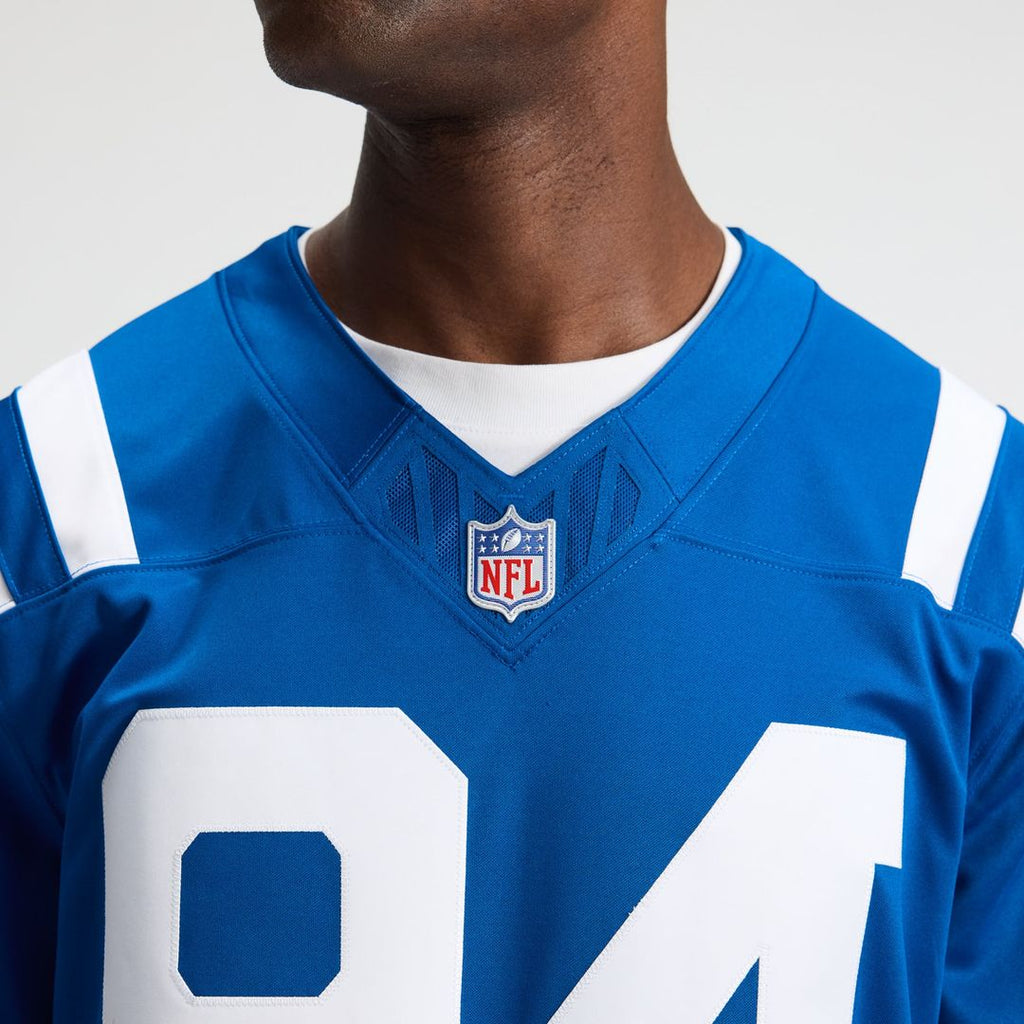 Indianapolis Colts Tyler Warren White Vapor F.U.S.E. Stitched Limited Jersey product image 14, provided for visual reference
