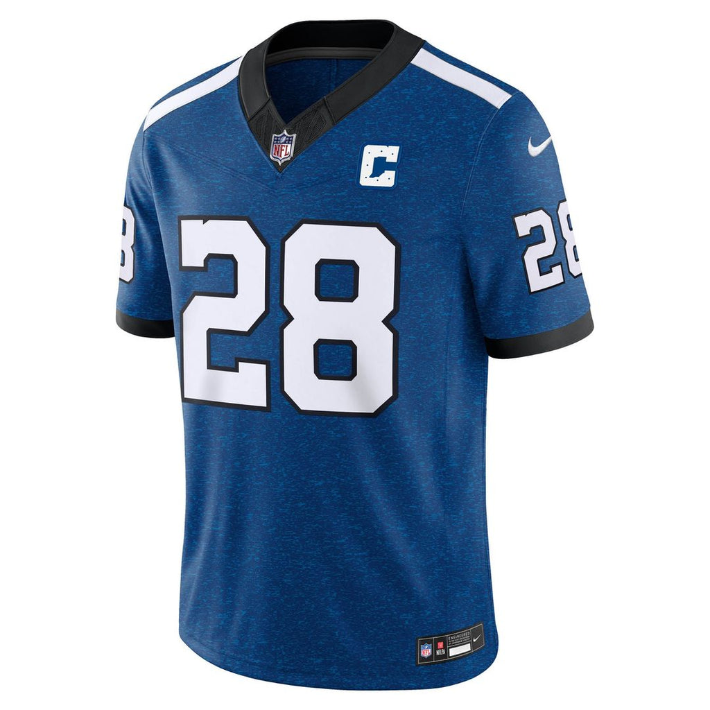 Indianapolis Colts Jonathan Taylor Royal Alternate Indiana Nights Vapor F.U.S.E. Stitched Limited Jersey product image 2,
