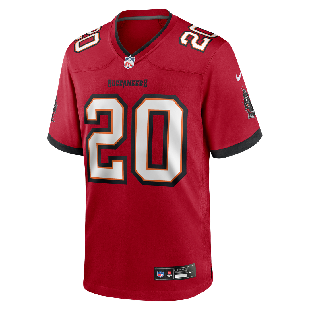 Tampa Bay Buccaneers Ronde Barber Red Game Retired Player Jersey product image 10, provided for visual reference and product