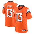 Denver Broncos Pat Bryant Orange Team Game Jersey product image 1, provided for visual reference and product detail review