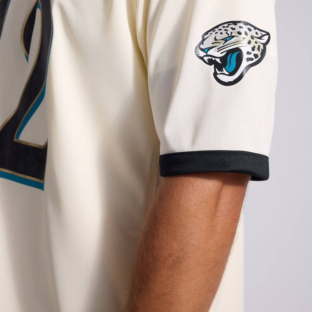 Jacksonville Jaguars Travis Hunter Natural 2026 Rivalries Collection Game Jersey product image 19, provided for visual