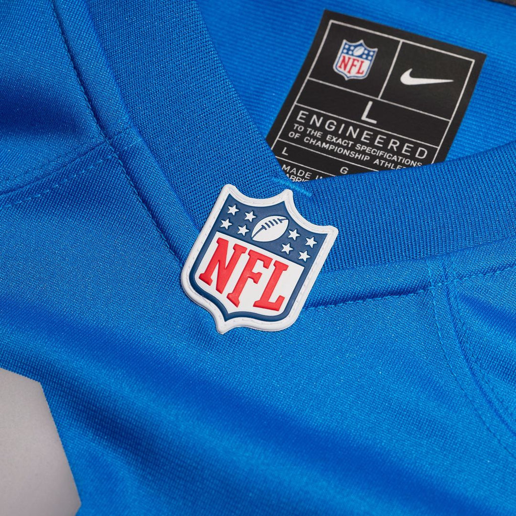 Detroit Lions Amon-Ra St. Brown Blue Alternate Game Jersey product image 4, provided for visual reference and product detail