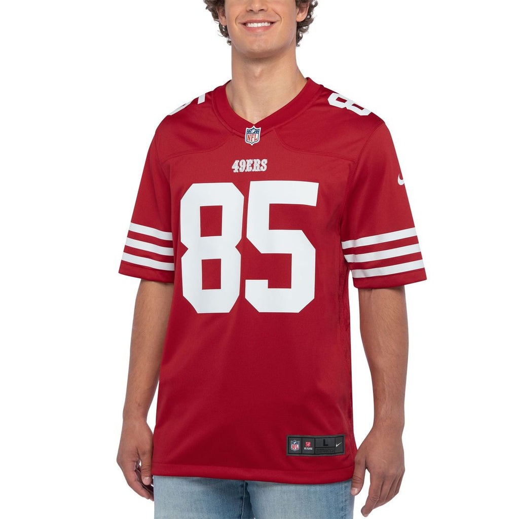 San Francisco 49ers George Kittle Scarlet Player Game Jersey product image 4, provided for visual reference and product