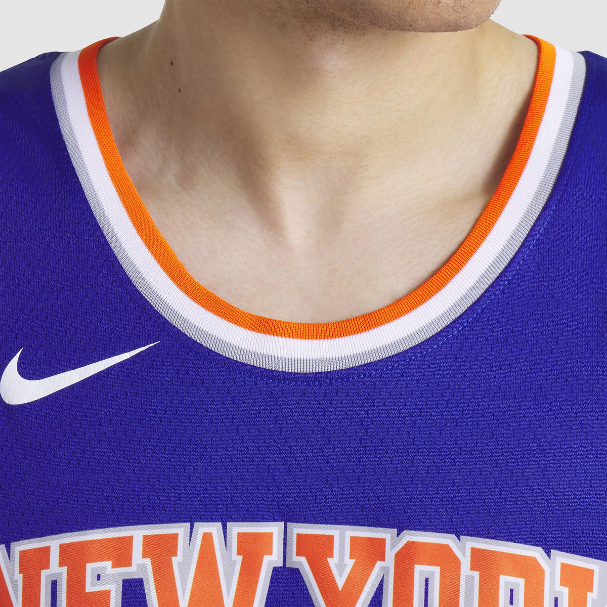 Jalen Brunson New York Knicks Replica Swingman Icon Jersey - Unisex product image 8, provided for visual reference and
