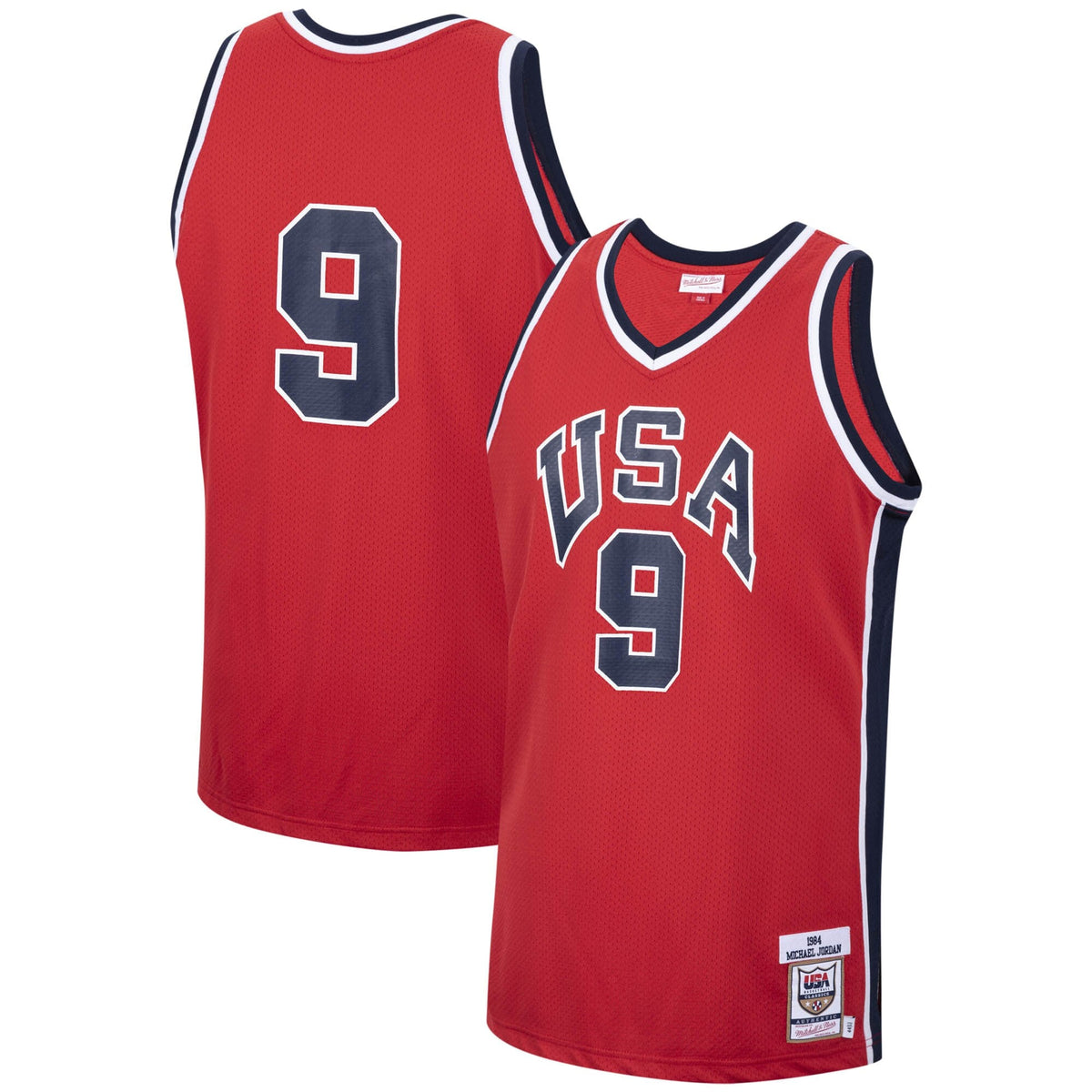 USA 1984 Michael Jordan Basketball Authentic Alternate product image 1