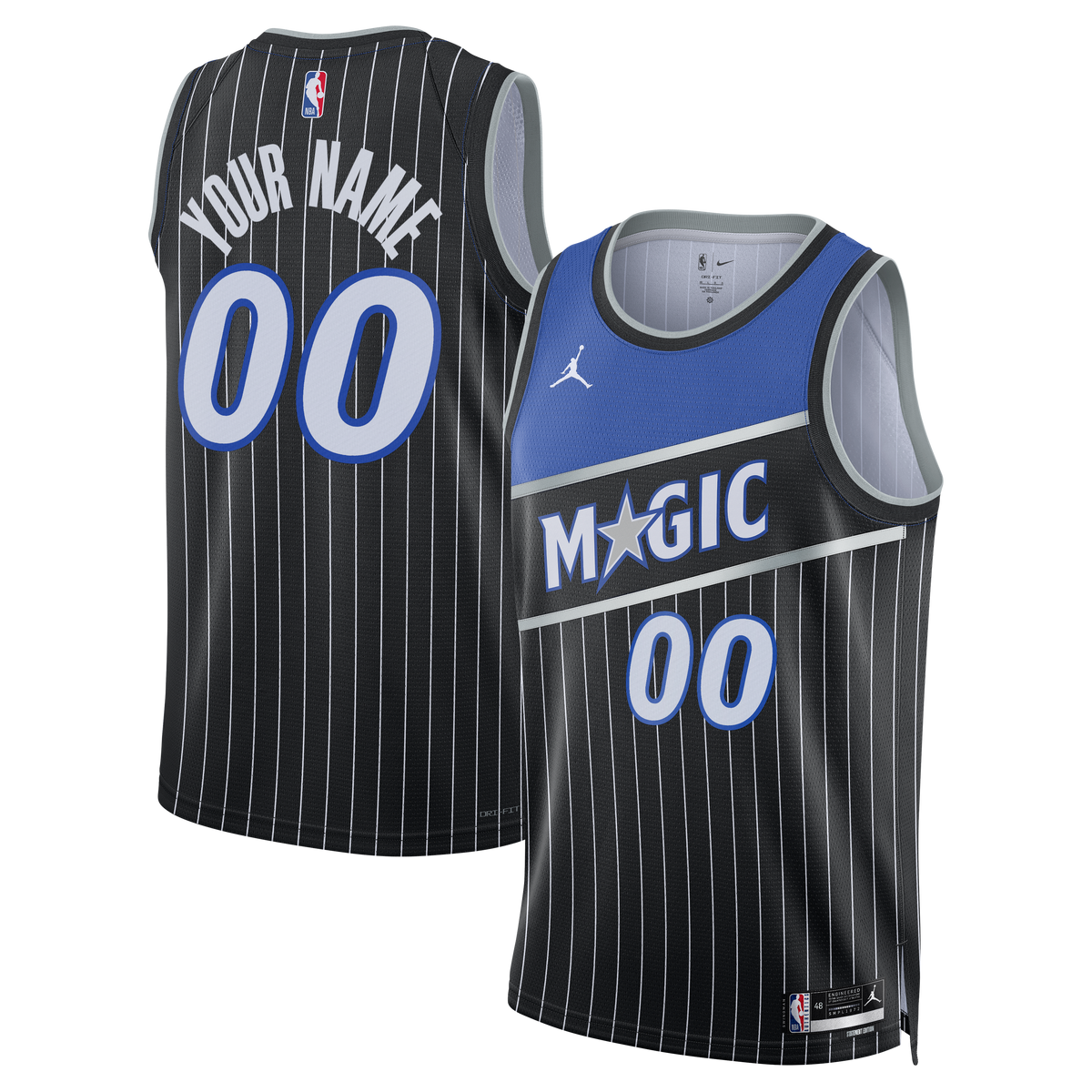 Orlando Magic Statement Basketball Jersey - Custom - Unisex product image 1, provided for visual reference and product